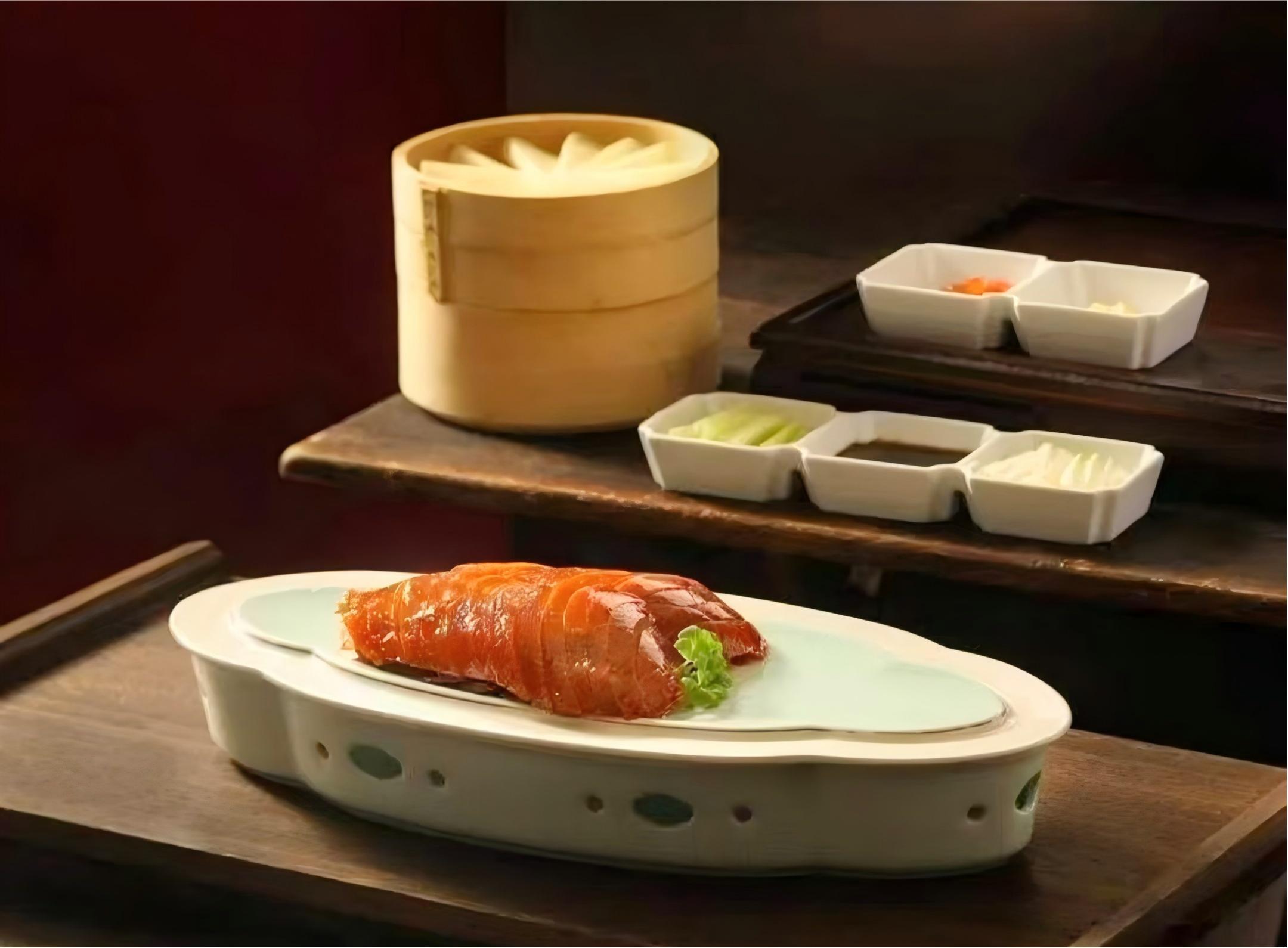 挂炉片皮京味烤鸭